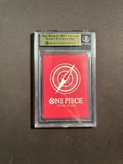 2022 One Piece Japanese Romance Dawn #OP01-002 Trafalgar Law L Alt Art BGS9.5 - Image 2