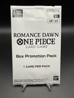 One Piece OP-01 Romance Dawn Box Promotion Pack Factory Sealed NEW - Image 1