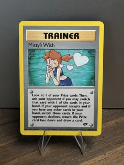 Pokemon Card - Misty's Wish Gym Challenge 108/132 Rare - Image 1