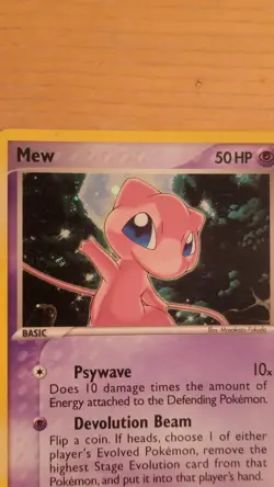 Mew Holo 040 Nintendo Black Star Promo Rare Pokemon Card - Image 2
