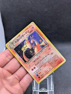 Dark Charizard Holo No.006 Team Rocket Japanese Pokemon Card WOTC Played - Image 2