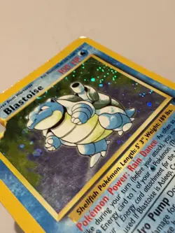 Pokemon TCG Blastoise Holo Unlimited Rare Card 2/130 Base Set 2 HP - Image 4