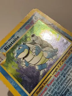 Pokemon TCG Blastoise Holo Unlimited Rare Card 2/130 Base Set 2 HP - Image 5
