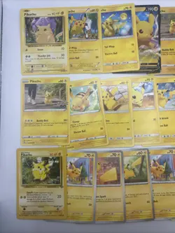 25 Different Pikachu Pokemon TCG Card Lot - Base Set Jungle WOTC Holo + More - Image 4