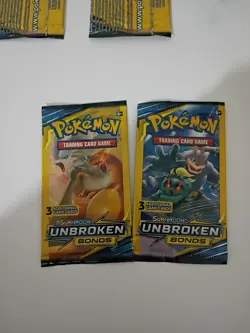 Lot of 6 Pokemon 2019 Unbroken Bonds 3 Card Booster Packs New Sealed - Image 3