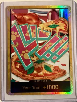Jewelry Bonney (Pizza) Gold Don!! Card PRB-02 The Best One Piece English Foil - Image 1