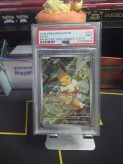 Eevee 173 Pokemon Center Exclusive Promo PSA 9 TCG SV Promo Cards - Image 1