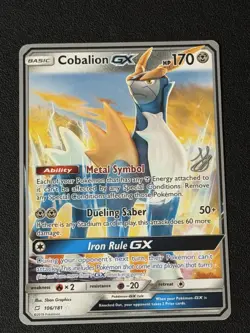 Pokemon Card World Championships 2019 #106 Cobalion GX Team Up - Image 1