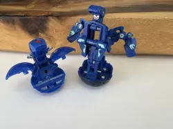Bakugan Snapzoid 660G & Mega Brontes 580G AQUOS - No Cards - Image 1