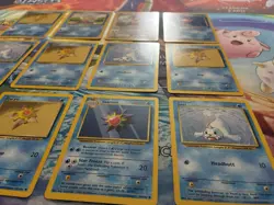 Vintage Pokemon Card Lot WOTC Trainer Deck B Cards RARE Pidgeotto Squirtle Fire - Image 2