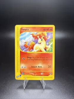 Pokemon Card - Ponyta Expedition 126/165 Common Non Holo - Image 1