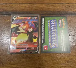 1X 2021 Pokemon Celebrations Lance's Charizard V SWSH133 Promo Card W/Code Card - Image 1