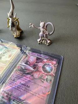 Pokemon Mini Figures W/ Matching Cards - Arceus - Deoxys- Mewtwo - Image 4