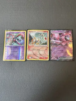 Pokemon Mini Figures W/ Matching Cards - Arceus - Deoxys- Mewtwo - Image 5