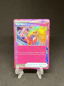 Max Rod 116/131 SV: Prismatic Evolutions NM Pokemon Card TCG - Image 1