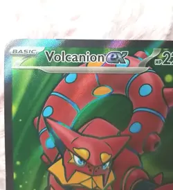 Pokemon TCG Volcanion EX Holo Ultra Rare Card 171/159 Sv09: Journey Together - Image 4