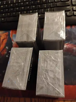 MTG Fallout Commander deck set of 4 open inner sealed promo pack cards included - Image 3