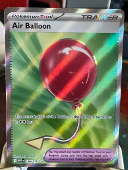 POKEMON AIR BALLON #166/132 FULL ART HOLOFOIL MEGA EVOLUTIONS NM CARD NM CARD - Image 1