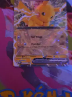 Pokemon TCG Pikachu EX Double Rare Holo Prismatic Evolutions Card 028/131 - Image 5