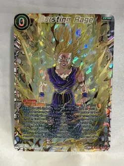 Bursting Rage SCR- Dragonball Super Card Game - Critical Blow - BT22-138 - Foil - Image 1