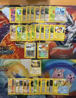 Vintage Pokemon Card Lot E Series Haunter Dragonite Skarmory Pikachu 37 Cards - Image 1