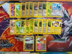 Vintage Pokemon Card Lot E Series Haunter Dragonite Skarmory Pikachu 37 Cards - Image 3