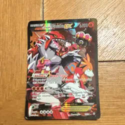 Pokemon Team Magma's Groudon EX 15/34 Double Crisis Holo Ultra Rare Card - Image 1