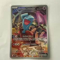 Team Rocket's Wobbuffet 203 Sv: Scarlet & Violet Promo Cards Holo PROMO - Image 1