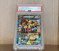 PSA 9 Mint Primal Groudon EX #151 Primal Clash Full Art HOLO Pokemon Card - Image 1