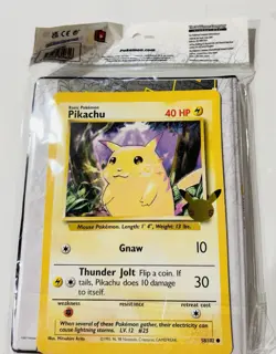 2021 Pokemon Pikachu Large Card, 25th Anniversary - Image 2