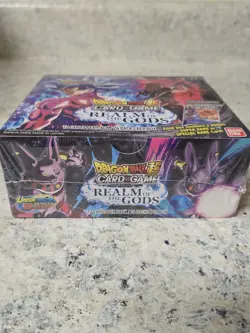 Dragon Ball Super Trading Card Game Realm Of Gods Booster Box ( 24 Packs ) - Image 3