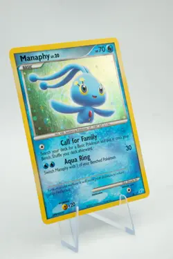 Manaphy 4/12 DP Trainer Kit: Manaphy Holo Pokemon Card Pokemon TCG LP - Image 4
