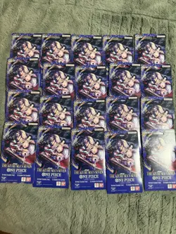 Lot of 20 OP14 EB04 The Azure Sea’s Seven One Piece Card Game Booster Brand New - Image 2