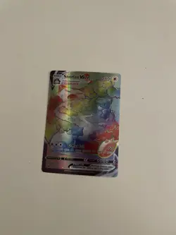 Pokemon TCG Snorlax VMAX Rainbow Hyper Rare Card S1H 070/060 Near Mint Condition - Image 2