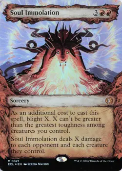 Soul Immolation (Showcase), 321, ECL, Foil - Image 1