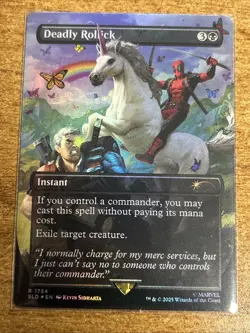 Deadly Rollick (Rainbow Foil) Secret Lair Drop Foil NM-M Unplayed MTG 1754 Hoxs - Image 1