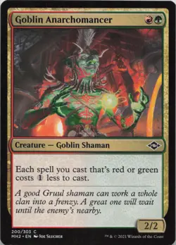 Goblin Anarchomancer C Modern Horizons 2 200 - LP MTG - Image 1