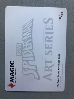Marvel Spider-Man Art Series Soul Stone NM Magic Card Mtg- - Image 2