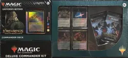 Magic LOTR Deluxe Commander Kit: Set Riders of Rohan Lord Of The Rings New - Image 1