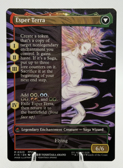 MTG Terra Magical Adept Borderless M 0323 Final Fantasy NM - Image 2