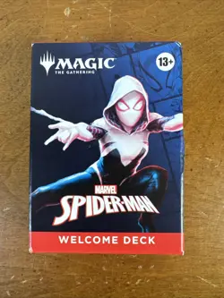Magic: The Gathering Marvel Spider-Man Welcome Deck Red Spider Gwen Sealed - Image 1