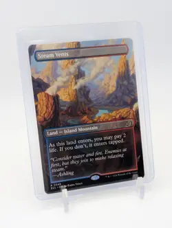 MTG - Steam Vents - Borderless Rare #348 - Lorwyn Eclipsed NM - Image 1