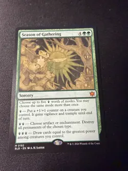 Season of Gathering Bloomburrow MTG NM - Image 1