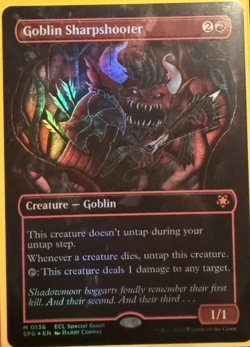 Goblin Sharpshooter (Borderless Foil) Mythic MTG Special Guest Lorwyn Eclipsed - Image 2