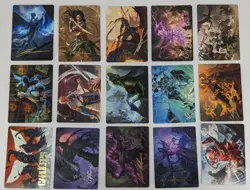 Tarkir Dragonstorm - Complete MTG Art Series 54 Cards (Gold-Stamped) - NM - Image 2