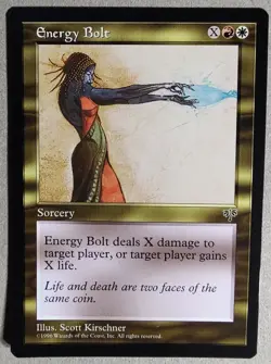 Energy Bolt- Mirage (MIR) - Rare - NM - Magic the Gathering - MTG - Image 1
