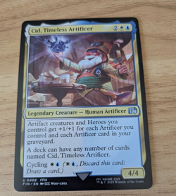 MTG Cid, Timeless Artificer Final Fantasy NM - Image 1