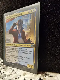 Final Fantasy MTG - Cid, Timeless Artificer #419 Non-Foil (Near Mint) - Image 3