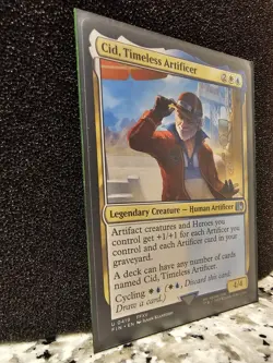 Final Fantasy MTG - Cid, Timeless Artificer #419 Non-Foil (Near Mint) - Image 4