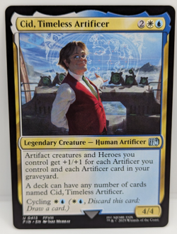 Cid, Timeless Artificer (0413) Final Fantasy Regular NM MTG - Image 1